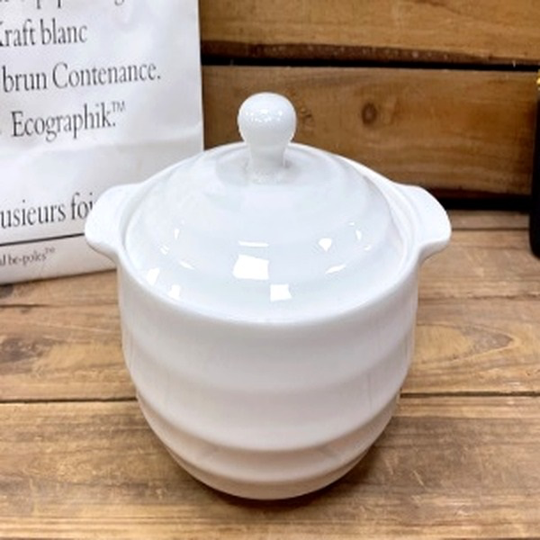 1012480000884.png CERAMIC SOUP POT W/LID-26X22X10 - Image 1