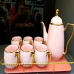 8PCS CERAMIC TEA SET