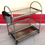 S/STEEL DISH RACK-67*28*55