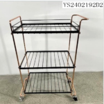 3-TIER TROLLEY RACK-48.5X30X80