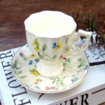 CERAMIC 12PCS TEA CUP & SAUCER