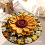 3D DIATOM MUD FOOT PAD-80*80
