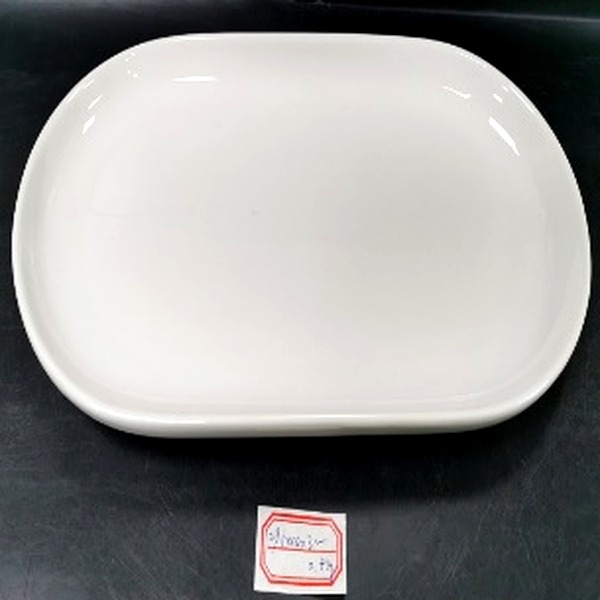 ⁦CERAMIC DINNER PLATE-29.5X16X3⁩ - الصورة ⁦1⁩