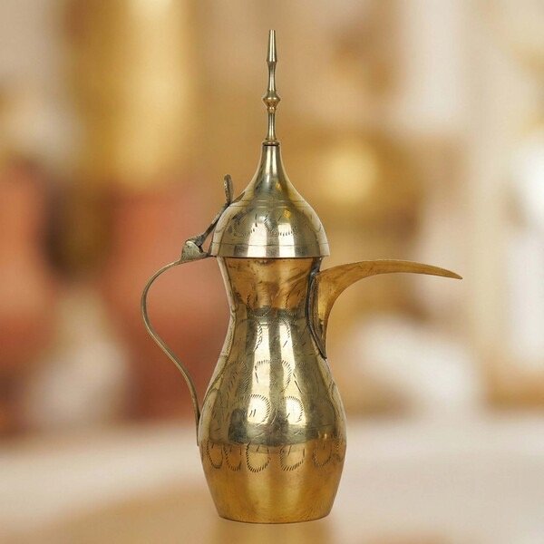 ⁦BRASS DALLAH-13"⁩ - الصورة ⁦1⁩