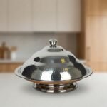 S/STEEL KOOZY TRAY W/COVER-45CM-H25M20