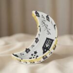RAMADAN MOON SHAPED FRUIT TRAY-29X12X6CM
