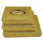 WOODEN QURAN BOX -22X15.5CM