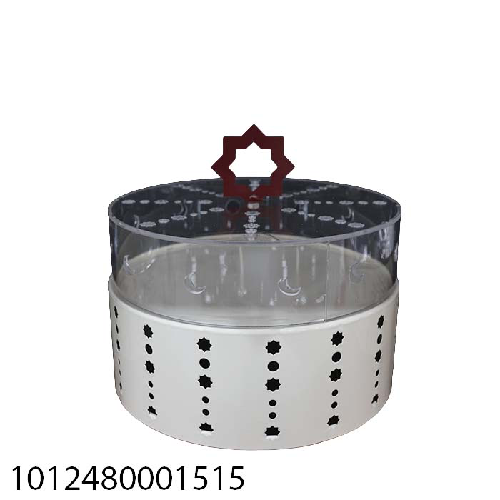 1012480001515.png ROUND CAKE PLATE W/COVER-24*24*21 - الصورة 1