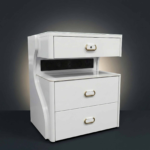 SMART BEDSIDE SAFE-L50*W40*H59CM