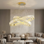 S/STEEL+CRYSTAL CINDRELLA LIGHT-120W-CHROME