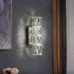 S/STEEL+CRYSTAL CINDRELLA LIGHT W/O BULB-GOLD-D90*300MM