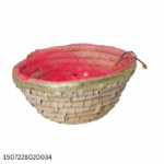 CLOTH DECORATIVE ROUND TRAY FOR RAMADAN-HB-15