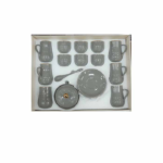 12 PCS PORCELAIN CAWA CUP SET -H5CM*D6.5CM*72CC