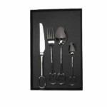 4-PCS S/STEEL SPOON & FORK SET