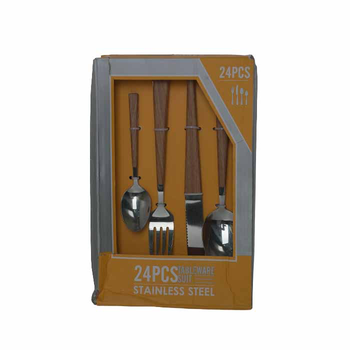 ⁦24PCS CUTLERY SET⁩ - الصورة ⁦1⁩