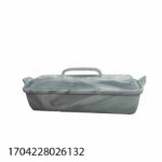 CERAMIC RECT. TRAY W/COVER-31X10X10-L-009