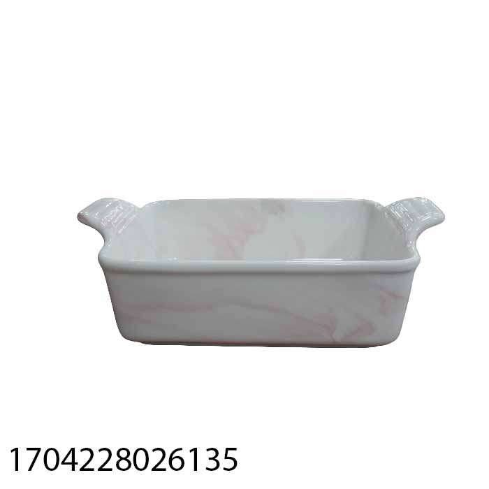 1704228026135.png CERAMIC RECT. TRAY-22.5X14X7.5-L-016 - Image 1