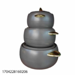 3PCS THERMAL CASSEROLE SET -1.0L/2.0L/3.5L