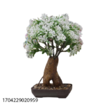 ARTIFICIAL PLANT WITH VASE-12X18X38CM