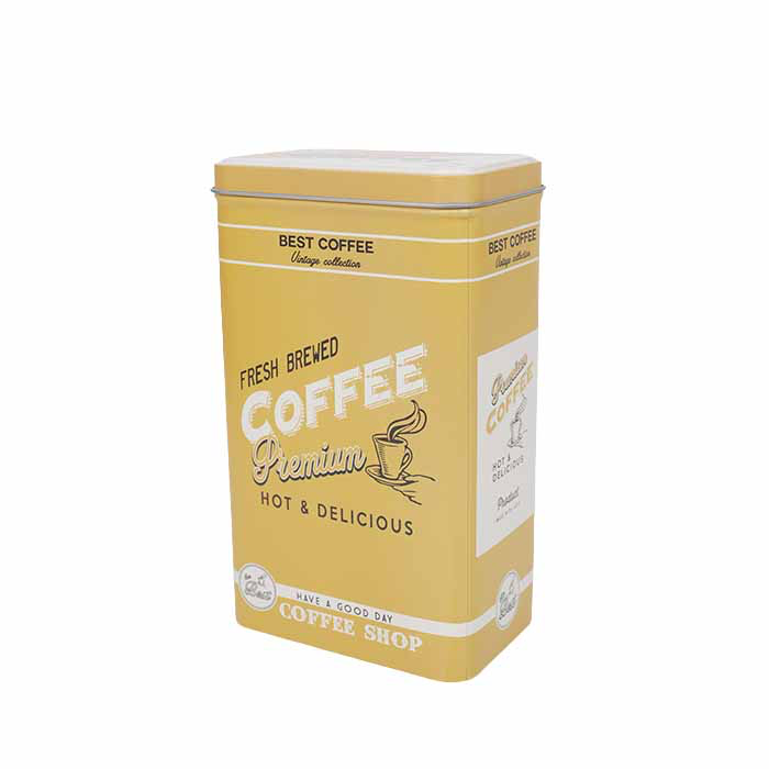 ⁦METAL COFFEE STORAGE BOX⁩ - الصورة ⁦1⁩