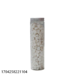 DECORATIVE STONE BOTTLE-8X20CM-WHITE