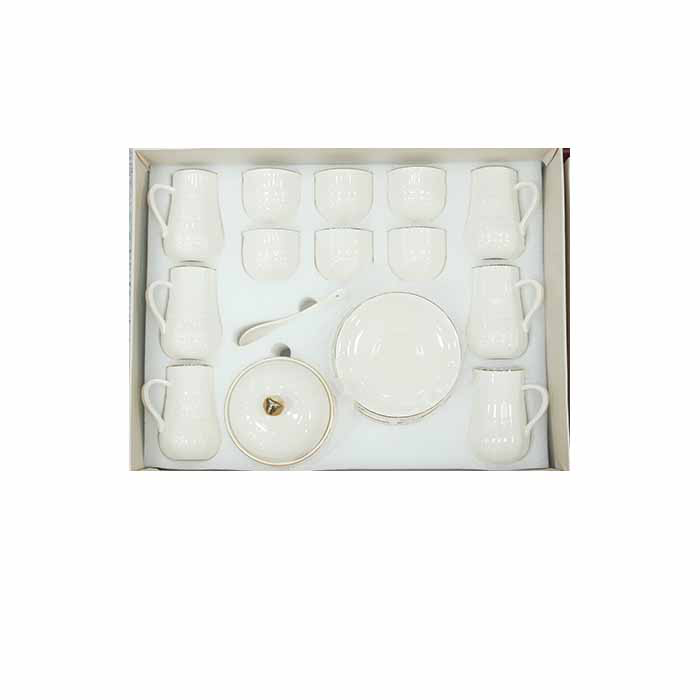 ⁦12PCS CERAMIC CAWA CUP SET⁩ - الصورة ⁦1⁩