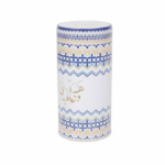 CYLINDRICAL METAL BOX FOR RAMADAN