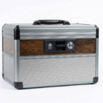 ALUMINIUM ALLOY STORAGE BOX WITH KEY-31.5X20.3X23CM