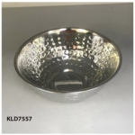 FOOTED BOWL HAMMERED-22CM