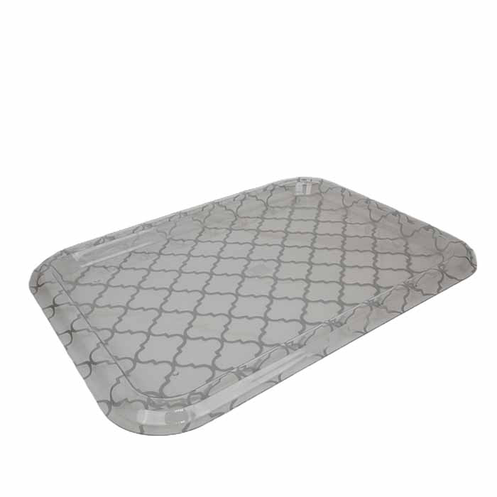 0103228020197.png ACRYLIC SILVER LINE TRAY - Image 1