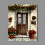 CANVAS SCREEN 4 PANEL -180X161X2.5