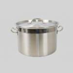 S/STEEL COOKING POT W/LID-35CM