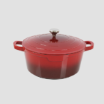 S/STEEL COOKING POT W/LID-32CM
