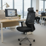 OFFICE CHAIR-BLACK-51X51X119CM