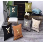 SQUARE PILLOW+COVER-46X46CM/600G-LIGHT BROWN-SH76945-1