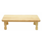 WOODEN CUTTING BOARD W/LEG 9''X13''