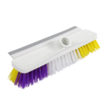 VIOLET OUTDOOR BRUSH W/ RED HANDLE