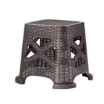 RATTAN PLASTIC BIG STOOL