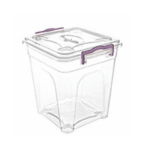 PLASTIC STORAGE BOX W/COVER
