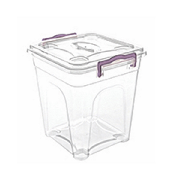 ⁦PLASTIC STORAGE BOX W/COVER⁩ - الصورة ⁦1⁩