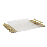 ACRYLIC SERVING TRAY-38X24X3.5CM