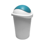 15L-ROUND BIN WITH SWING LID