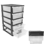 5DRAWER CABINET CLEAR DRAWERS
