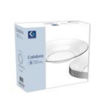 CALABRIA 6PCS SOUP PLATE SET -22CM*6PC