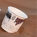 DISPOSABLE PAPER 2 BIE WALL CUP-4OZ 25PC/PKT