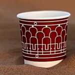 DISPOSABLE PAPER 2 BIE WALL CUP-4OZ 25PC/PKT