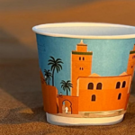 DISPOSABLE DOUBLE WALL PAPER CUP 4OZ-25PC/PKT