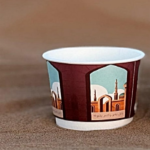 DISPOSABLE DOUBLE WALL PAPER CUP 4OZ-25PC/PKT