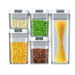 PLASTIC STORAGE CONTAINER-10X10X10.5CM