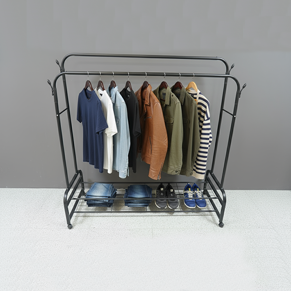 2837230050002.png METAL CLOTHES RACK-150X58X140/160CM - Image 1